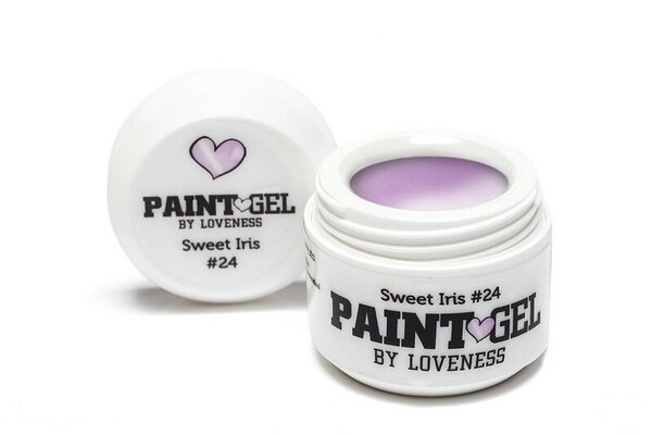 LoveNess LoveNess Paint Gel #24 Sweet Iris 5 gr TPO/HEMA vrij LoveNess LoveNess Paint Gel #24 Sweet Iris 5 gr TPO/HEMA vrij