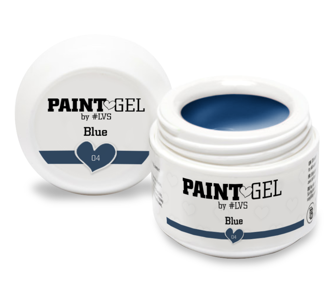 LoveNess LoveNess Paint Gel #04 Blue 5 gr TPO/HEMA vrij
