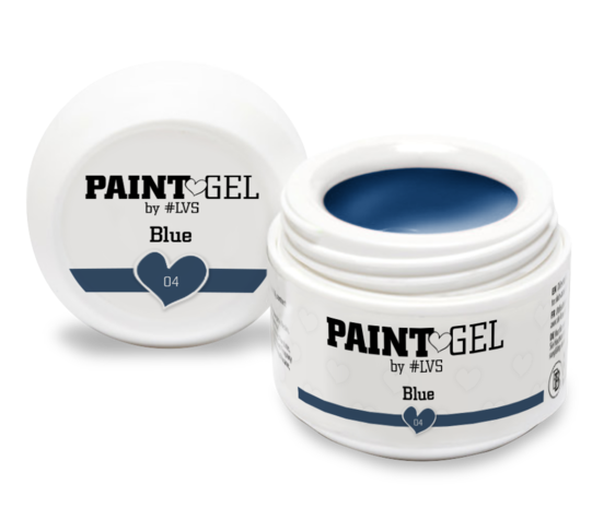 LoveNess LoveNess Paint Gel #04 Blue 5 gr TPO/HEMA vrij