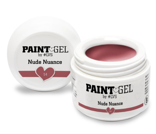 LoveNess LoveNess Paint Gel #14 Nude Nuance 5 gr LoveNess LoveNess Paint Gel #14 Nude Nuance 5 gr