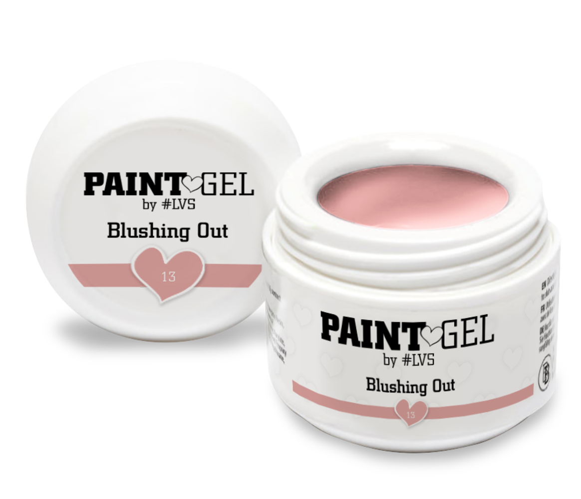 LoveNess LoveNess Paint Gel #13 Blushing Out 5 gr TPO/HEMA vrij LoveNess LoveNess Paint Gel #13 Blushing Out 5 gr TPO/HEMA vrij