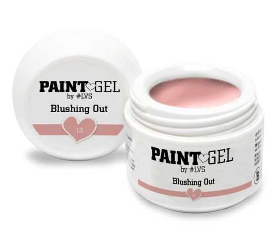 LoveNess LoveNess Paint Gel #13 Blushing Out 5 gr TPO/HEMA vrij LoveNess LoveNess Paint Gel #13 Blushing Out 5 gr TPO/HEMA vrij