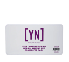 Young Nails Young Nails Full Cover Nude Pink Medium Almond Tips 550 stuks Young Nails Young Nails Full Cover Nude Pink Medium Almond Tips 550 stuks
