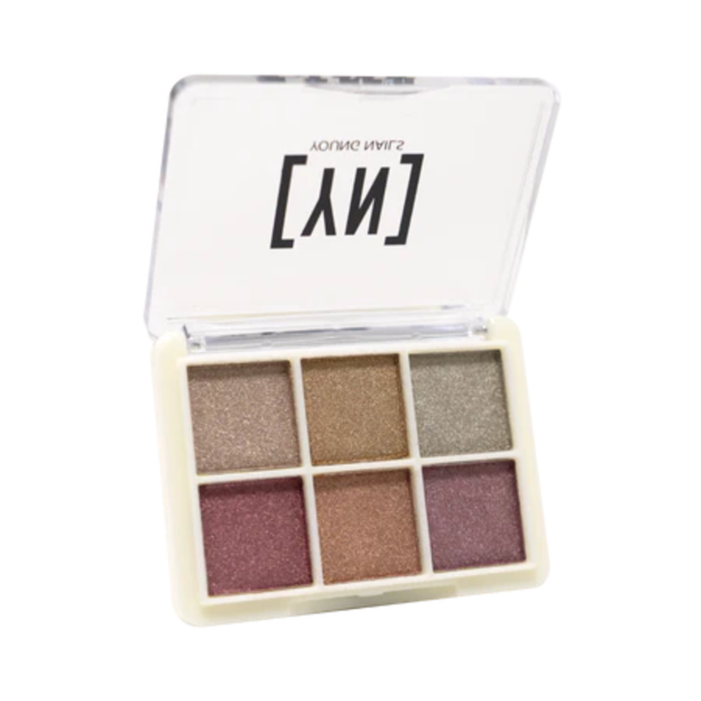 Young Nails Chrome Earth Tones Pallette Nagelgroothandel.nl