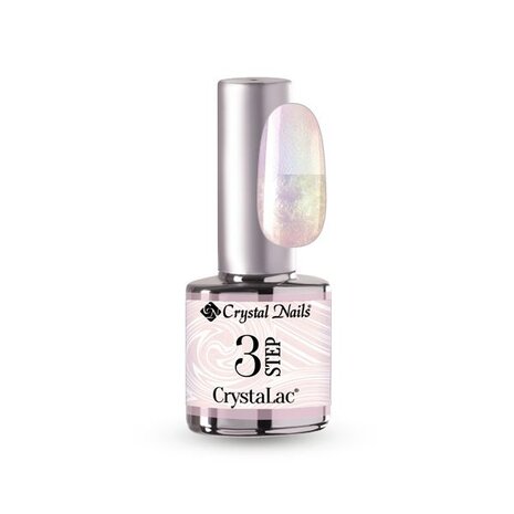 Crystal Nails Crystal Nails 3 step Crystalac 3SP3 - Pearly Peach 8 ml TPO/HEMA vrij
