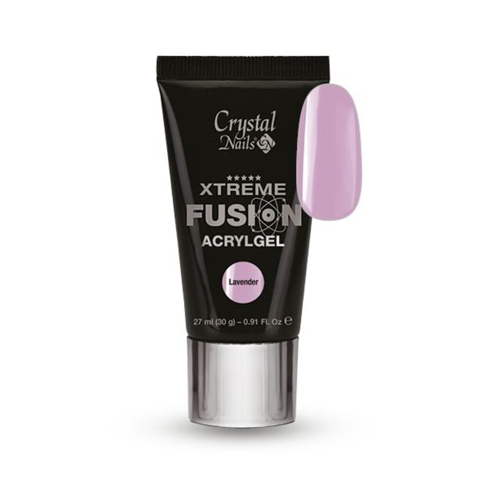 Crystal Nails Crystal Nails Xtreme Fusion AcrylGel Lavender 30 gr - TPO/HEMA vrij Crystal Nails Crystal Nails Xtreme Fusion AcrylGel Lavender 30 gr - TPO/HEMA vrij