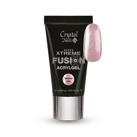Crystal Nails Crystal Nails Xtreme Fusion AcrylGel Shimmer Rose 30 gr - TPO/HEMA vrij *Niet leverbaar* Crystal Nails Crystal Nails Xtreme Fusion AcrylGel Shimmer Rose 30 gr - TPO/HEMA vrij *Niet leverbaar*