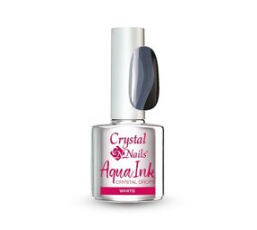 Crystal Nails Crystal Nails AquaInk Crystal Drops #10 White 4ml TPO/HEMA vrij Crystal Nails Crystal Nails AquaInk Crystal Drops #10 White 4ml TPO/HEMA vrij