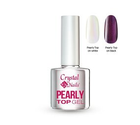 Crystal Nails Crystal Nails Pearly Top Gel 4 ml - TPO/HEMA vrij Crystal Nails Crystal Nails Pearly Top Gel 4 ml - TPO/HEMA vrij