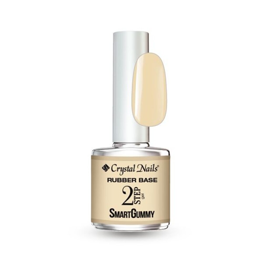 Crystal Nails Crystal Nails SmartGummy Rubber Base Gel Nr57 Milky Ecru 8 ml  *niet leverbaar*