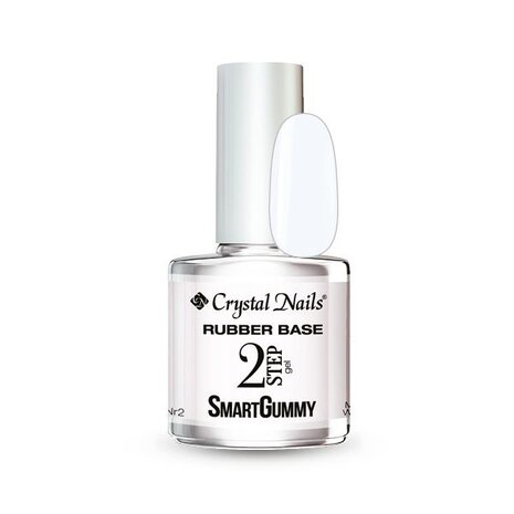 Crystal Nails Crystal Nails SmartGummy Rubber Base Gel Nr2 Milky White 13 ml  *niet leverbaar* Crystal Nails Crystal Nails SmartGummy Rubber Base Gel Nr2 Milky White 13 ml  *niet leverbaar*