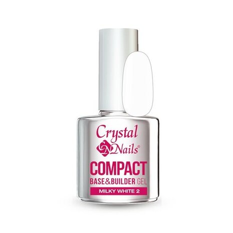 Crystal Nails Crystal Nails Compact Base Gel Milky White 2 - 13 ml - SALE * niet leverbaar * Crystal Nails Crystal Nails Compact Base Gel Milky White 2 - 13 ml - SALE * niet leverbaar *