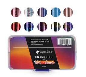 Crystal Nails Crystal Nails Transfer Foil Set Holo Ombre Crystal Nails Crystal Nails Transfer Foil Set Holo Ombre