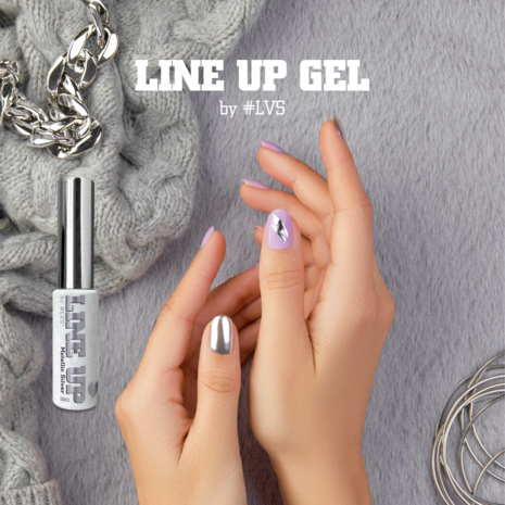 LoveNess LoveNess Line Up Gel Metallic Silver *niet leverbaar* LoveNess LoveNess Line Up Gel Metallic Silver *niet leverbaar*