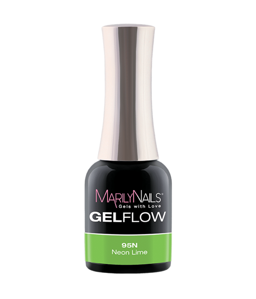 MarilyNails Marily Nails Gelflow #95 Neon Lime 7 ml  *niet leverbaar*