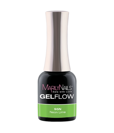 MarilyNails Marily Nails Gelflow #95 Neon Lime 7 ml  *niet leverbaar*