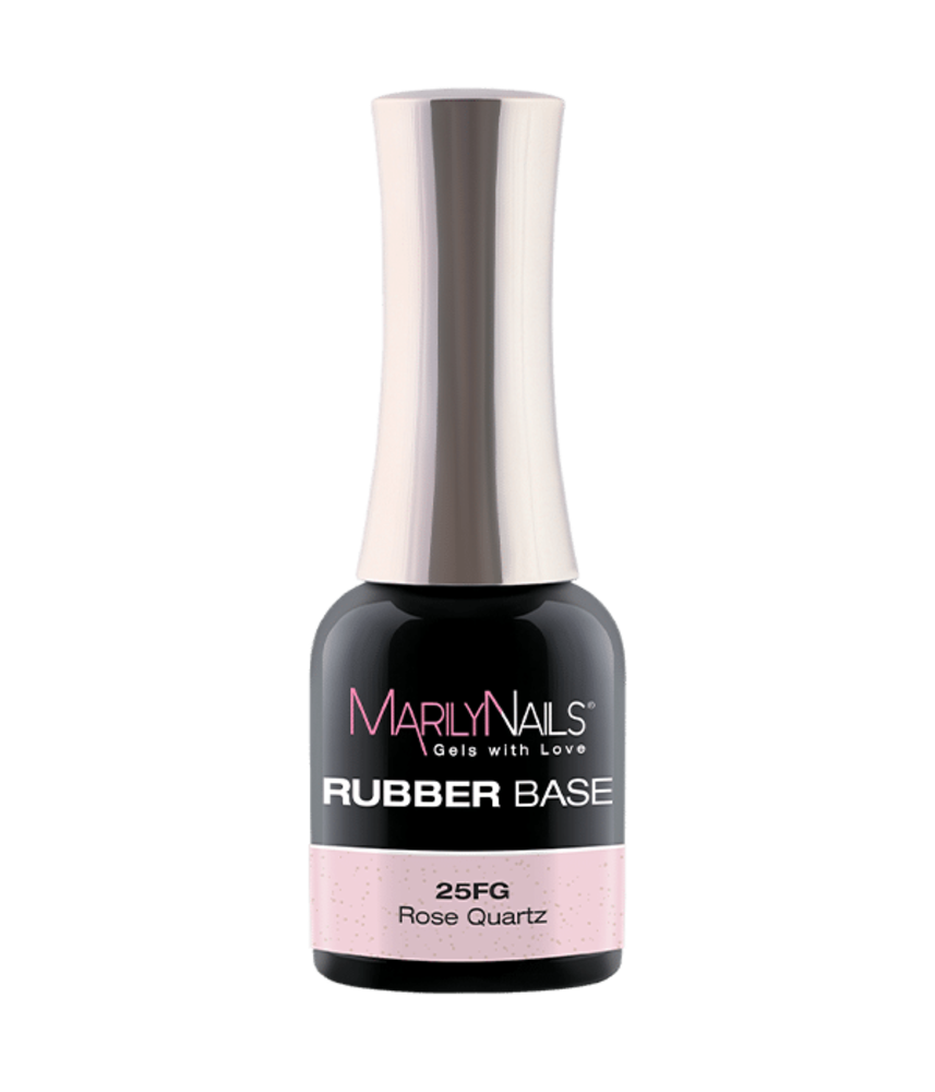 MarilyNails MarilyNails Rubberbase 25 FG Rose Quartz  7ml *niet leverbaar* MarilyNails MarilyNails Rubberbase 25 FG Rose Quartz  7ml *niet leverbaar*