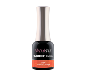MarilyNails MarilyNails Rubberbase 30N Sparkle Orange 7ml *niet leverbaar* MarilyNails MarilyNails Rubberbase 30N Sparkle Orange 7ml *niet leverbaar*