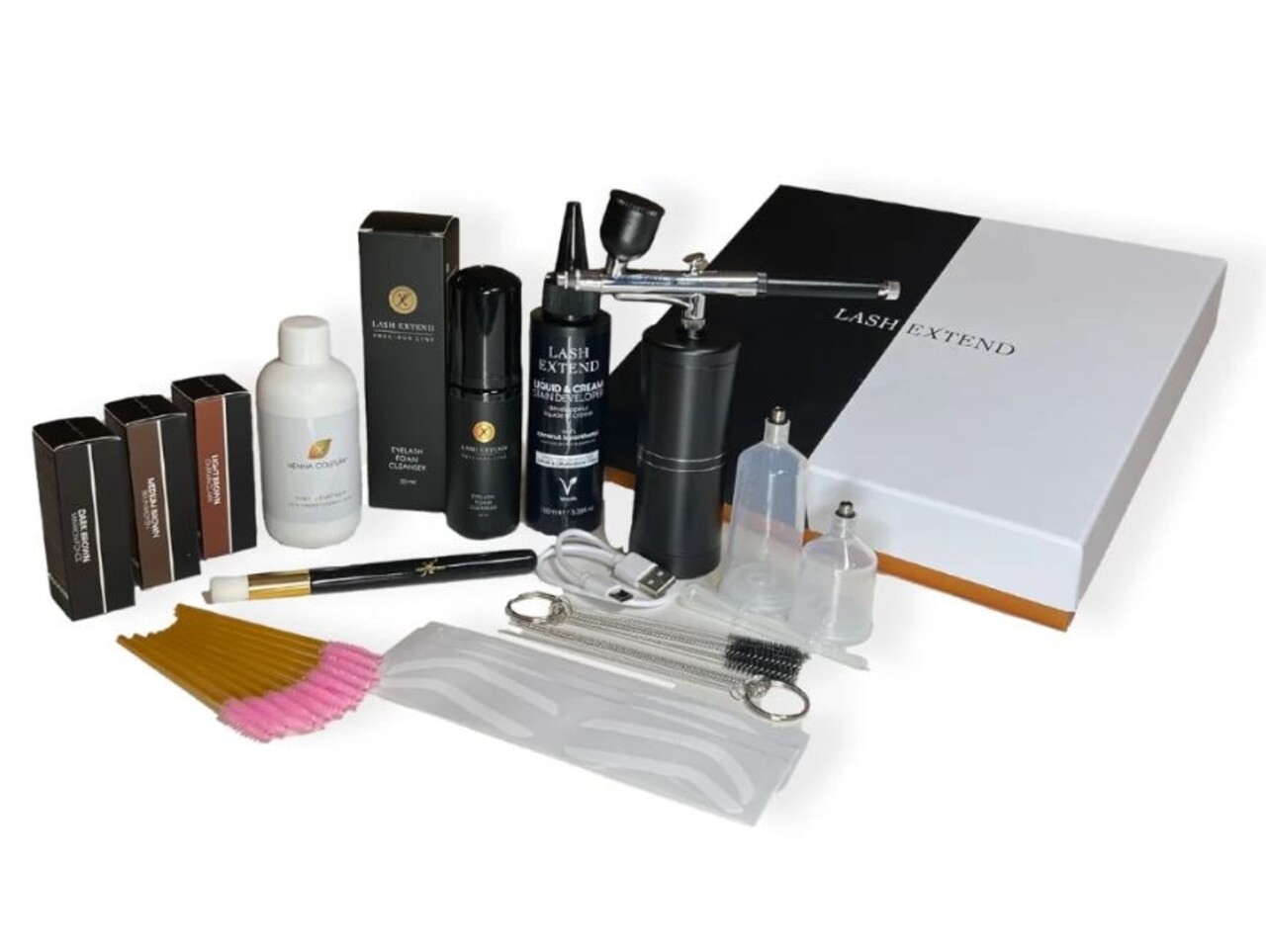 Lash eXtend Lash eXend STARTERKIT Airbrush Hybrid Brows Lash eXtend Lash eXend STARTERKIT Airbrush Hybrid Brows
