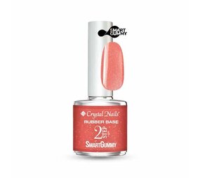 Crystal Nails Crystal Nails SmartGummy Rubber Base Gel Nr 62 Shimmer Coral 8 ml *niet leverbaar* Crystal Nails Crystal Nails SmartGummy Rubber Base Gel Nr 62 Shimmer Coral 8 ml *niet leverbaar*