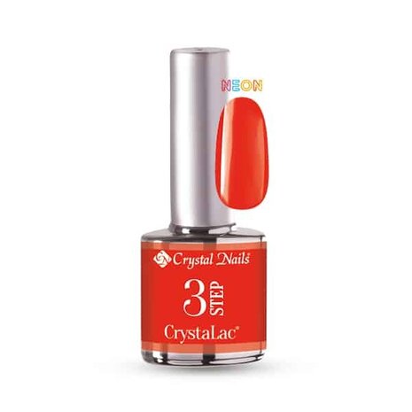 Crystal Nails Crystal Nails 3 step Crystalac 3S215 Vibrant Coral 8 ml TPO/HEMA vrij Crystal Nails Crystal Nails 3 step Crystalac 3S215 Vibrant Coral 8 ml TPO/HEMA vrij