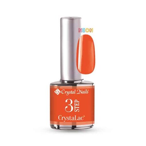 Crystal Nails Crystal Nails 3 step Crystalac 3S214 Energetic Orange 8 ml  *niet leverbaar* Crystal Nails Crystal Nails 3 step Crystalac 3S214 Energetic Orange 8 ml  *niet leverbaar*