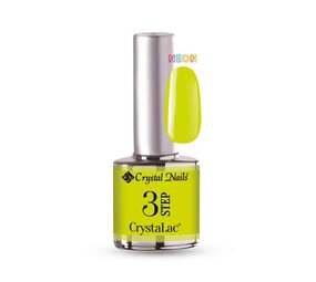 Crystal Nails Crystal Nails 3 step Crystalac 3S213 Neon Yellow 8 ml -TPO/HEMA vrij Crystal Nails Crystal Nails 3 step Crystalac 3S213 Neon Yellow 8 ml -TPO/HEMA vrij