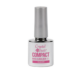 Crystal Nails Crystal Nails Compact Base Gel Clear 13 ml TPO/HEMA vrij Crystal Nails Crystal Nails Compact Base Gel Clear 13 ml TPO/HEMA vrij