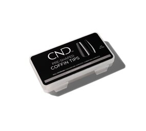 CND CND Tips Full Coverage Coffin 100 pk CND CND Tips Full Coverage Coffin 100 pk