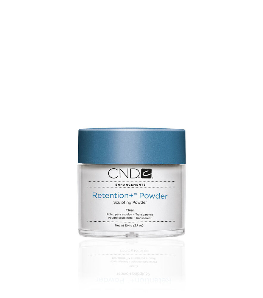 CND CND Retention+ Sculpting Powder Clear 104 g blauwe deksel- OP=OP CND CND Retention+ Sculpting Powder Clear 104 g blauwe deksel- OP=OP