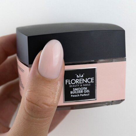 Florence Nails Florence Nails Smooth Builder Gel Peach Perfect 40  ml TPO/HEMA vrij Florence Nails Florence Nails Smooth Builder Gel Peach Perfect 40  ml TPO/HEMA vrij