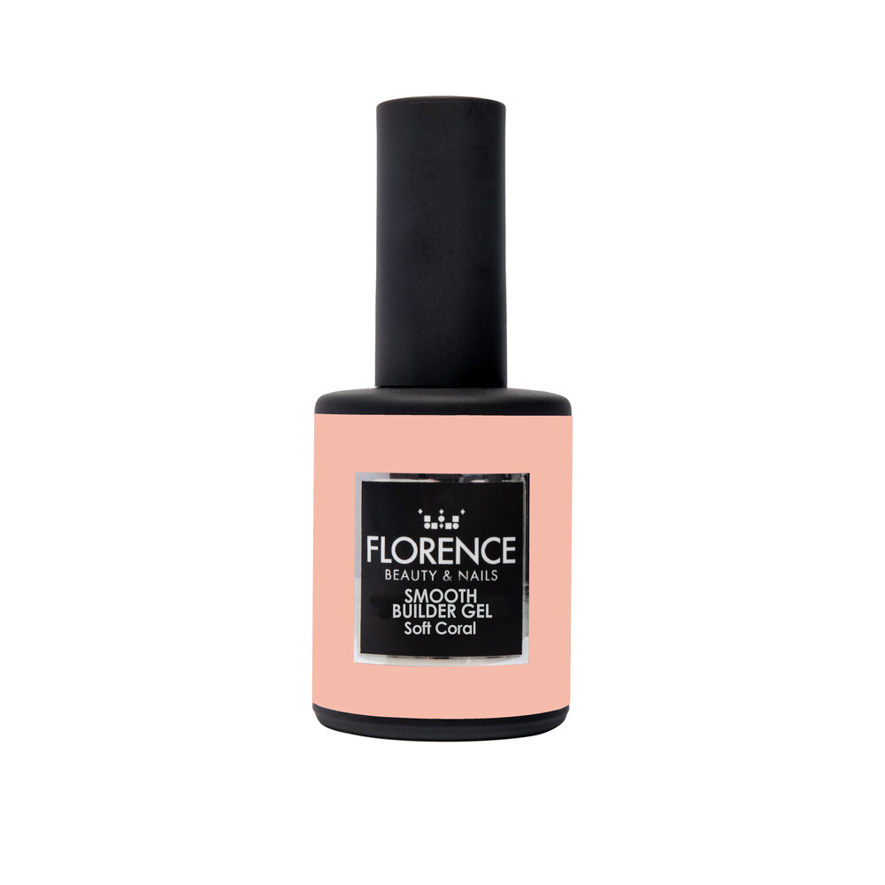 Florence Nails Florence Nails Smooth Builder Gel Soft Coral 18 ml TPO/HEMA vrij Florence Nails Florence Nails Smooth Builder Gel Soft Coral 18 ml TPO/HEMA vrij