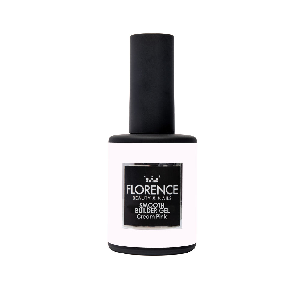 Florence Nails Florence Nails Smooth Builder Gel Cream Pink 18 ml TPO/HEMA vrij Florence Nails Florence Nails Smooth Builder Gel Cream Pink 18 ml TPO/HEMA vrij