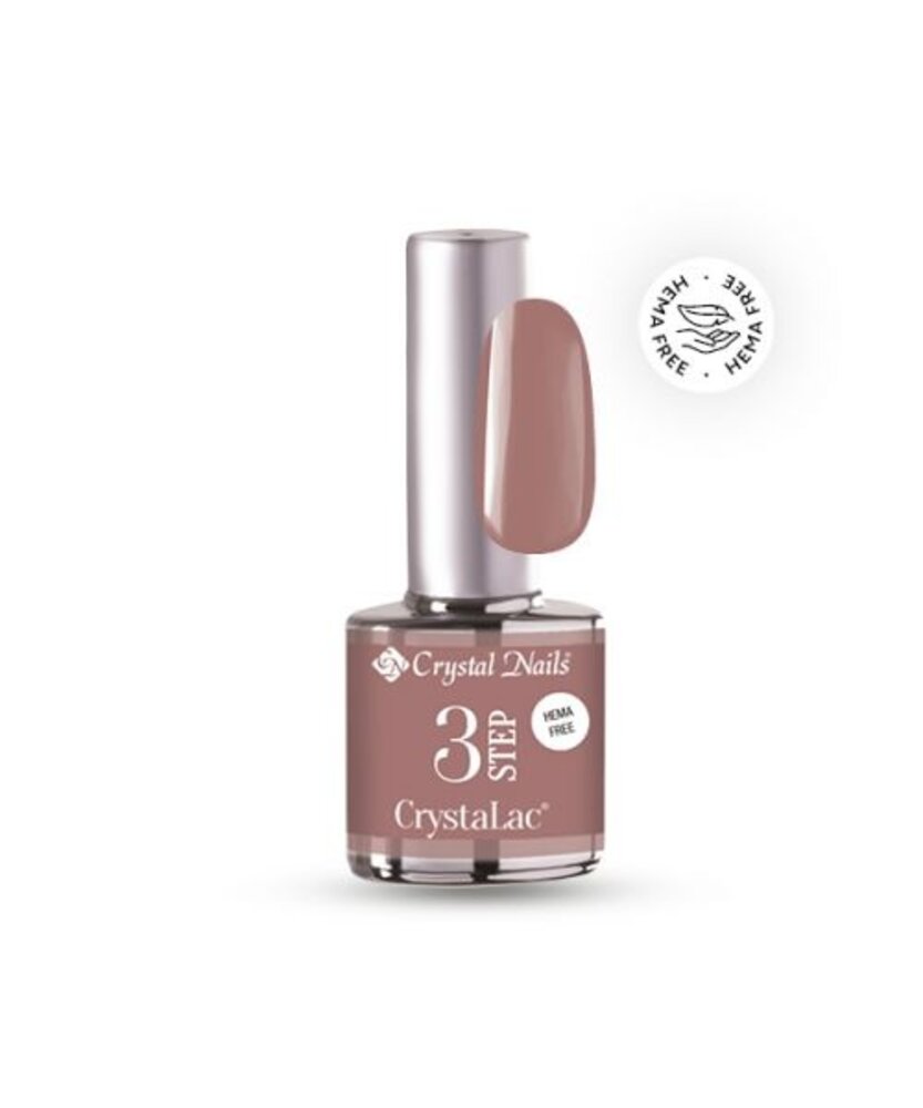Crystal Nails Crystal Nails 3 step Crystalac 3S # HF10 - Dark Nude 8 ml *niet leverbaar*