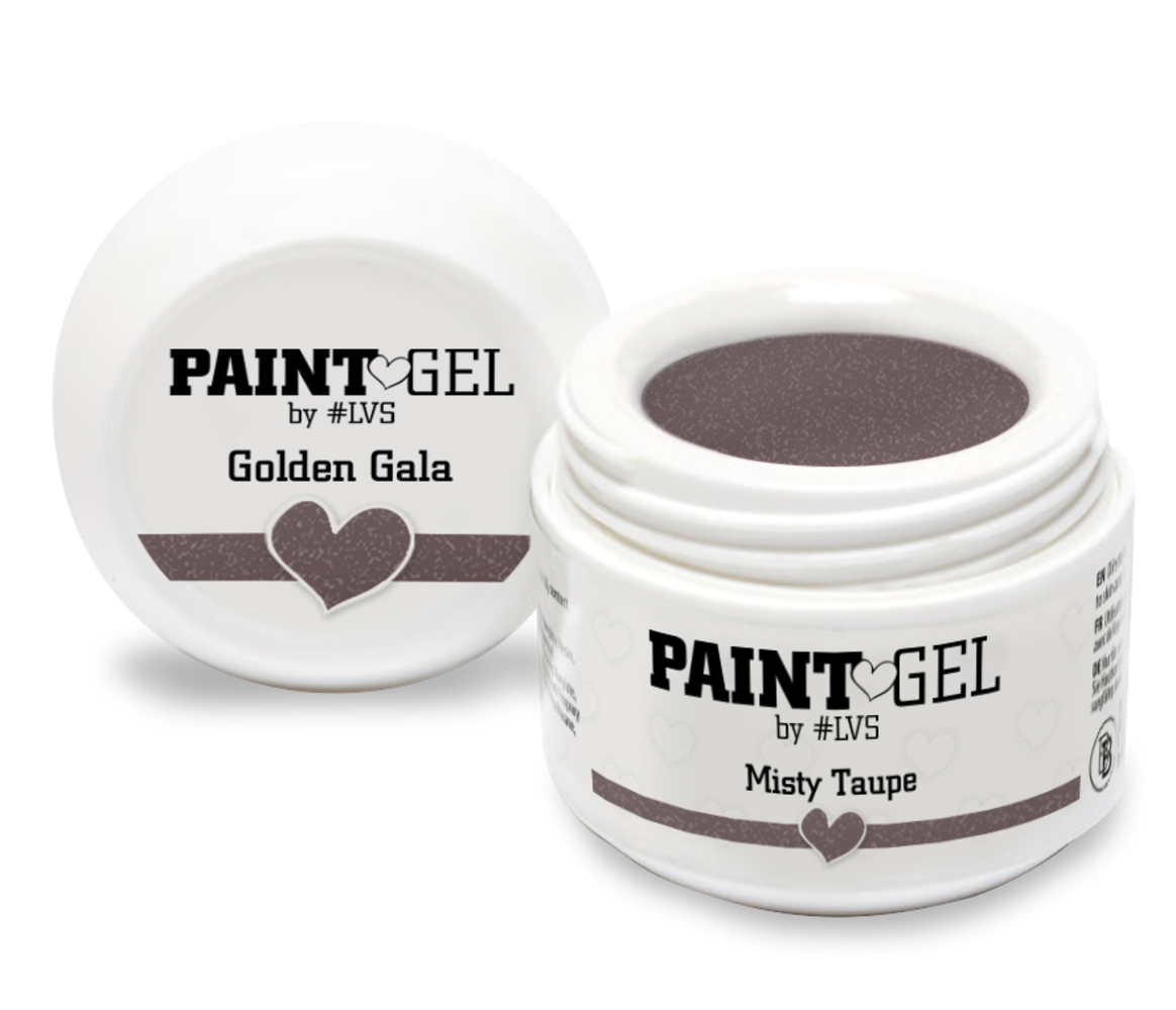 LoveNess LoveNess Paint Gel Misty Taupe 5 gr TPO/HEMA vrij LoveNess LoveNess Paint Gel Misty Taupe 5 gr TPO/HEMA vrij