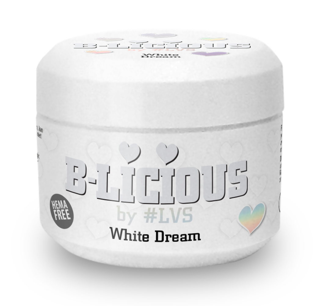 LoveNess LoveNess B-Licious White Dream 15 ml TPO/HEMA vrij LoveNess LoveNess B-Licious White Dream 15 ml TPO/HEMA vrij