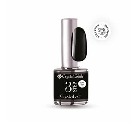 Crystal Nails Crystal Nails 3 step Crystalac 3S  # HF02 - Black 8 ml *niet leverbaar*