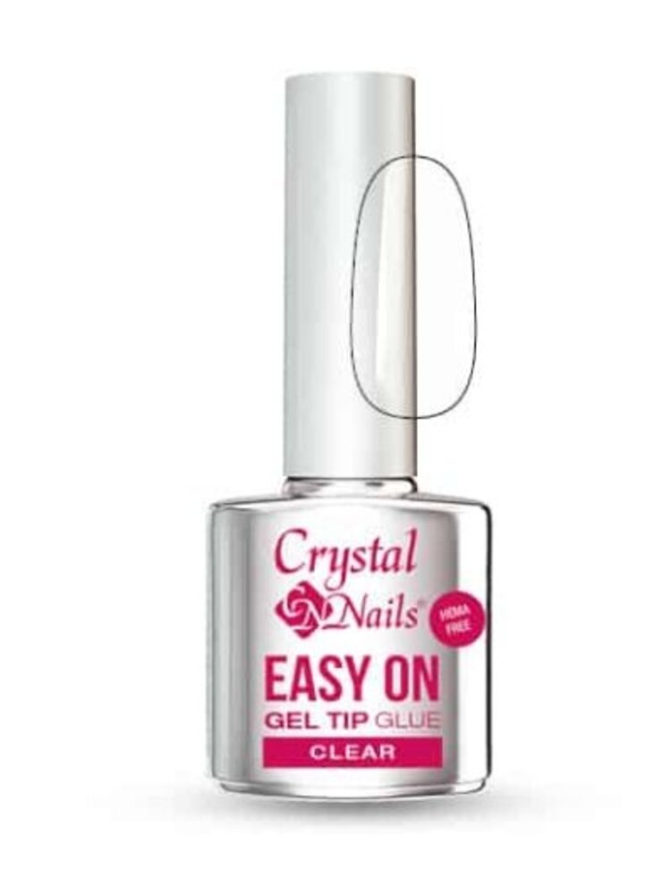 Crystal Nails Crystal Nails Easy On Gel Tip Glue Clear 8 ml *beperkt leverbaar* Crystal Nails Crystal Nails Easy On Gel Tip Glue Clear 8 ml *beperkt leverbaar*