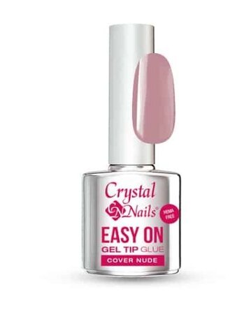 Crystal Nails Crystal Nails Easy On Gel Tip Glue Cover Nude 8 ml