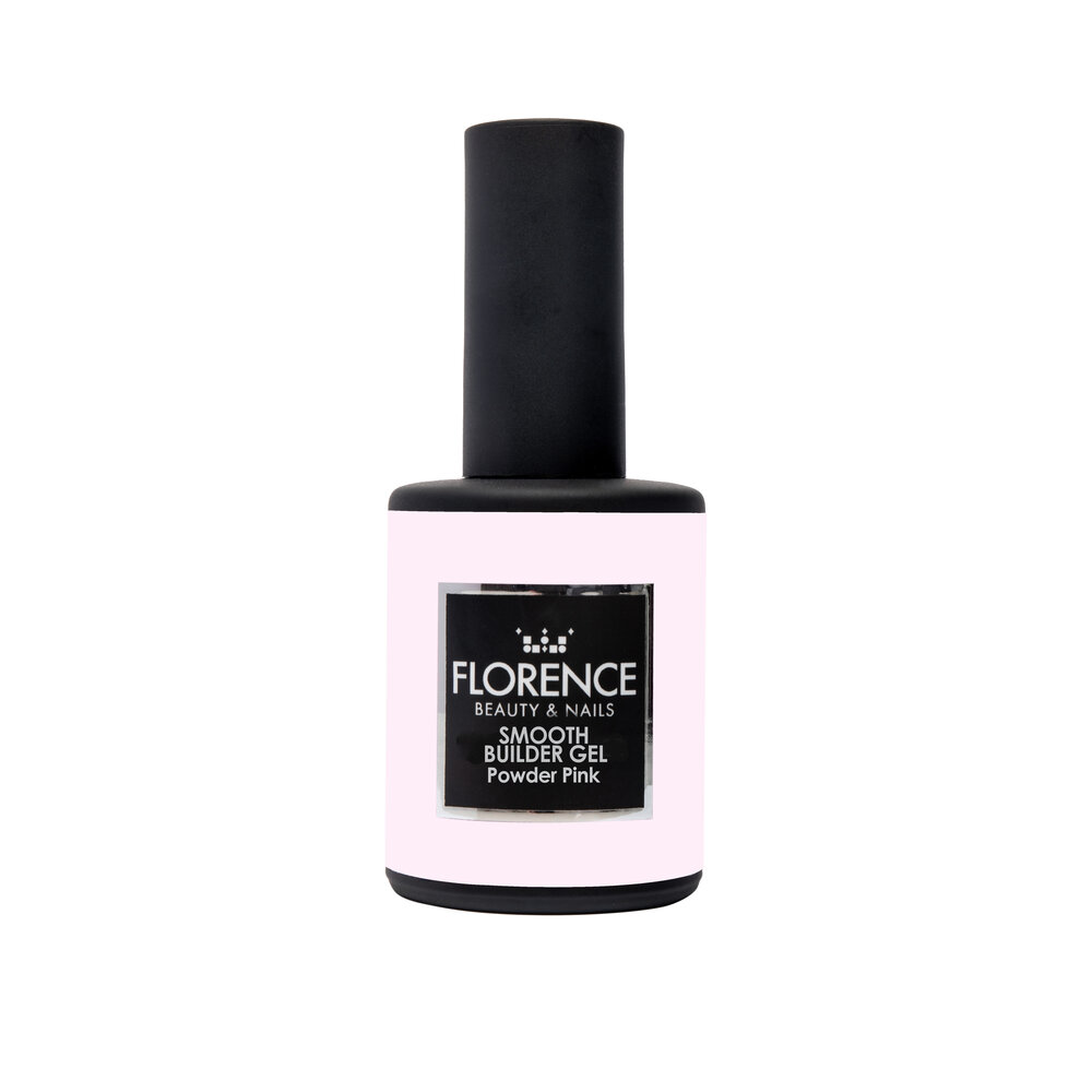 Florence Nails Florence Nails Smooth Builder Gel Powder Pink 18 ml TPO/HEMA vrij Florence Nails Florence Nails Smooth Builder Gel Powder Pink 18 ml TPO/HEMA vrij