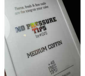 LoveNess LoveNess No Pressure Soft Gel Tips - Coffin Soft Gel MEDIUM LoveNess LoveNess No Pressure Soft Gel Tips - Coffin Soft Gel MEDIUM