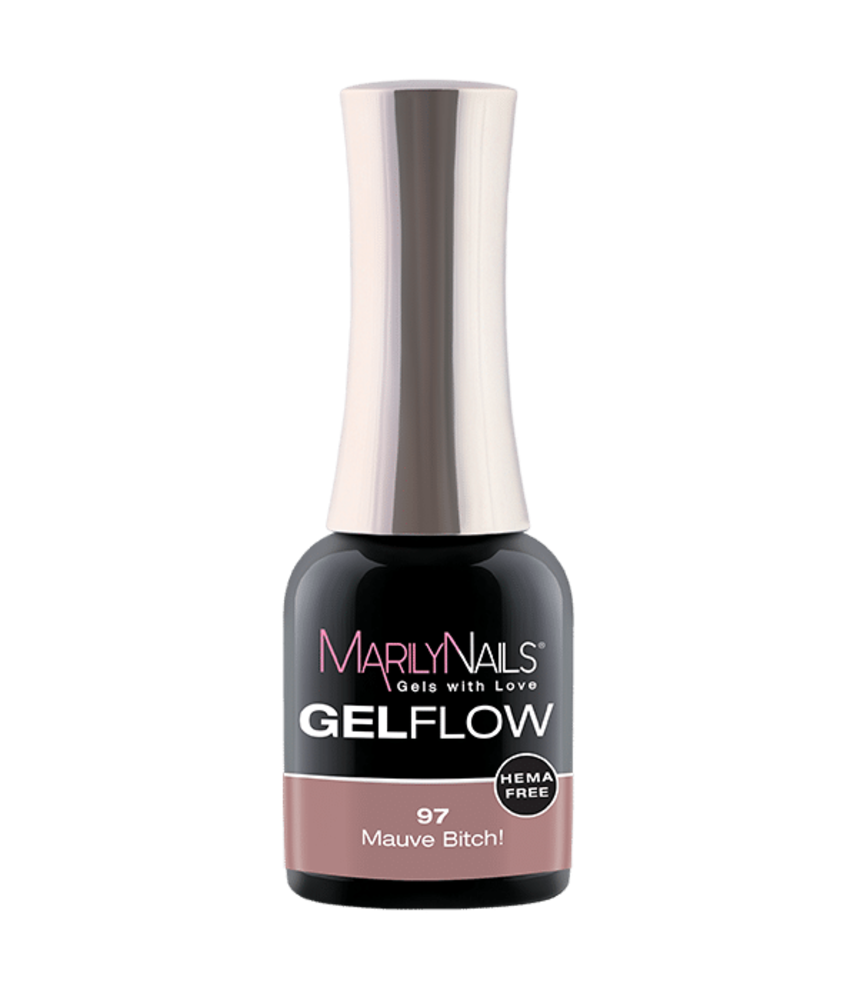 MarilyNails Marily Nails Gelflow  #97 Mauve Bitch 7 ml - TPO/HEMA vrij