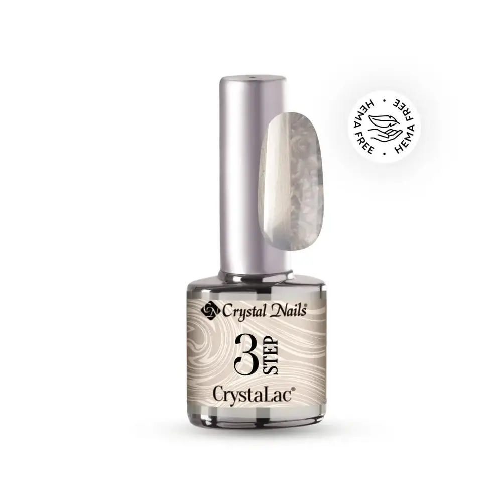 Crystal Nails Crystal Nails 3 step Crystalac 3 SP5 - Pearly Cashmere 8 ml TPO/HEMA vrij Crystal Nails Crystal Nails 3 step Crystalac 3 SP5 - Pearly Cashmere 8 ml TPO/HEMA vrij