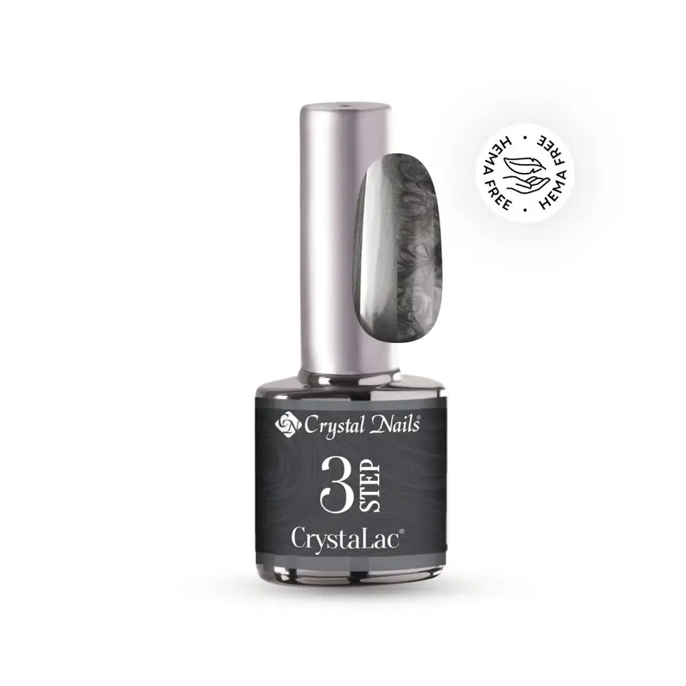 Crystal Nails Crystal Nails 3 step Crystalac 3SP6 - Pearly Dark 8 ml TPO/HEMA vrij