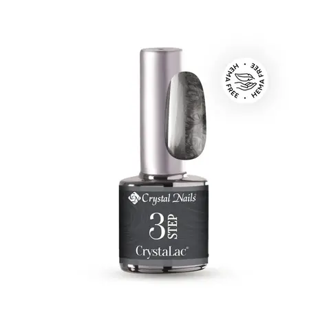 Crystal Nails Crystal Nails 3 step Crystalac 3SP6 - Pearly Dark 8 ml TPO/HEMA vrij