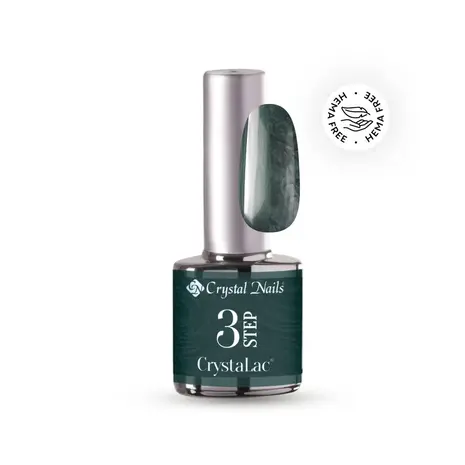 Crystal Nails Crystal Nails 3 step Crystalac 3SP7 - Pearly Green 8 ml TPO/HEMA vrij
