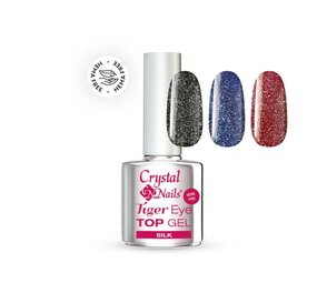 Crystal Nails Crystal Nails Tiger Eye Silk Top Gel SILK 4 ml Crystal Nails Crystal Nails Tiger Eye Silk Top Gel SILK 4 ml