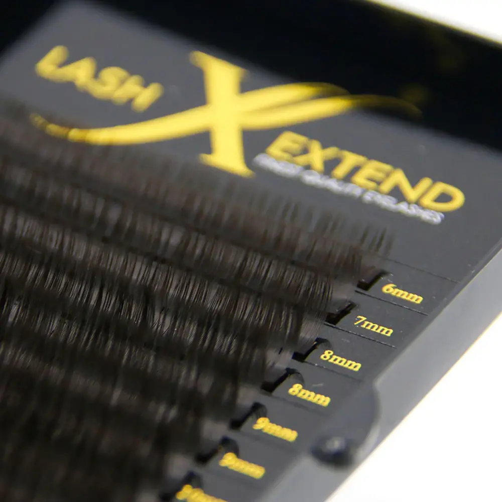 Lash eXtend Lash eXtend Natural Lash DARK BROWN D-MIX Dikte 0,15 Lash eXtend Lash eXtend Natural Lash DARK BROWN D-MIX Dikte 0,15