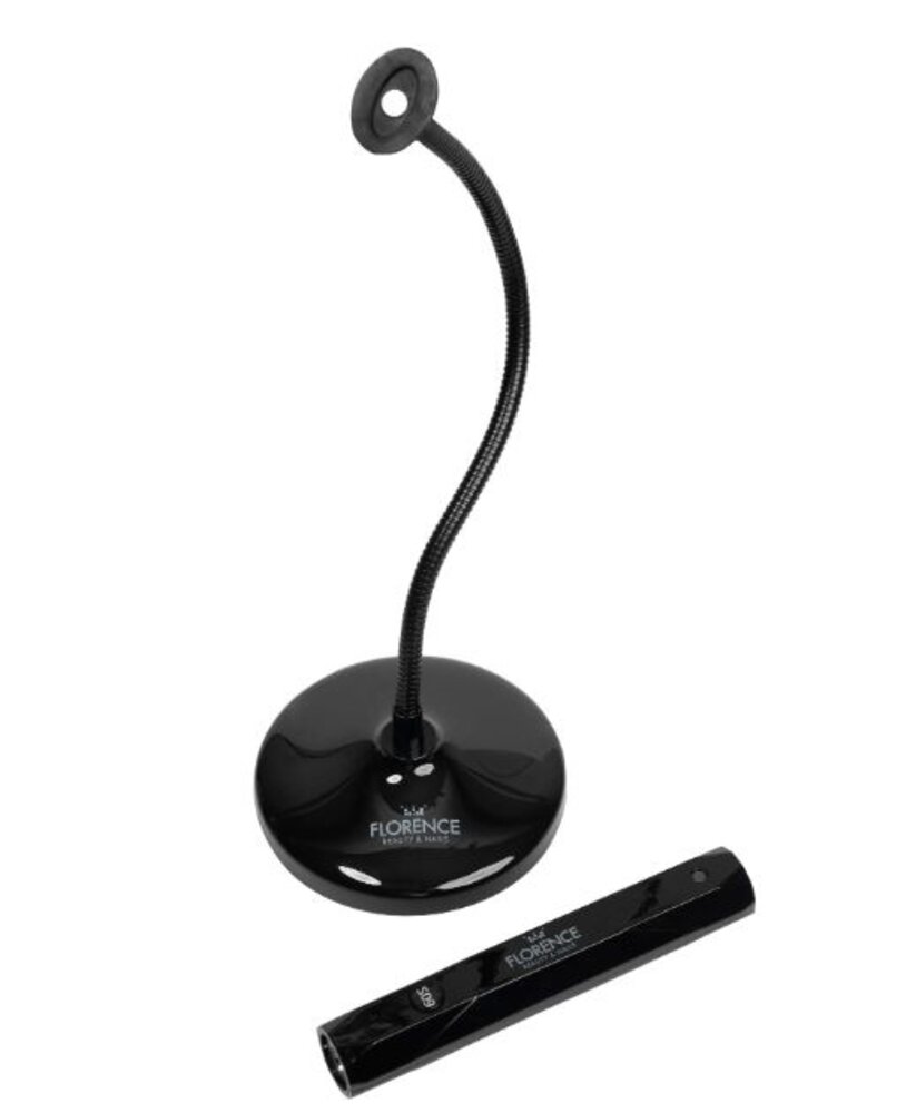 Florence Nails Florence Nails Mini LED Light met sensor ZWART Florence Nails Florence Nails Mini LED Light met sensor ZWART