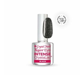 Crystal Nails Crystal Nails Crystalac Tiger Eye Intense - Black 4 ml TPO/HEMA vrij Crystal Nails Crystal Nails Crystalac Tiger Eye Intense - Black 4 ml TPO/HEMA vrij